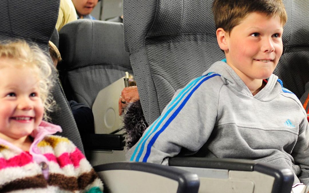 Children On Plane